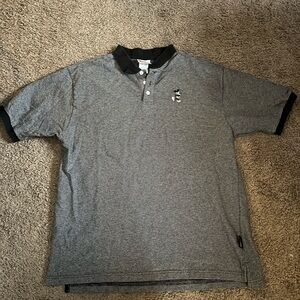 Disney Gray Polo with Black Trim